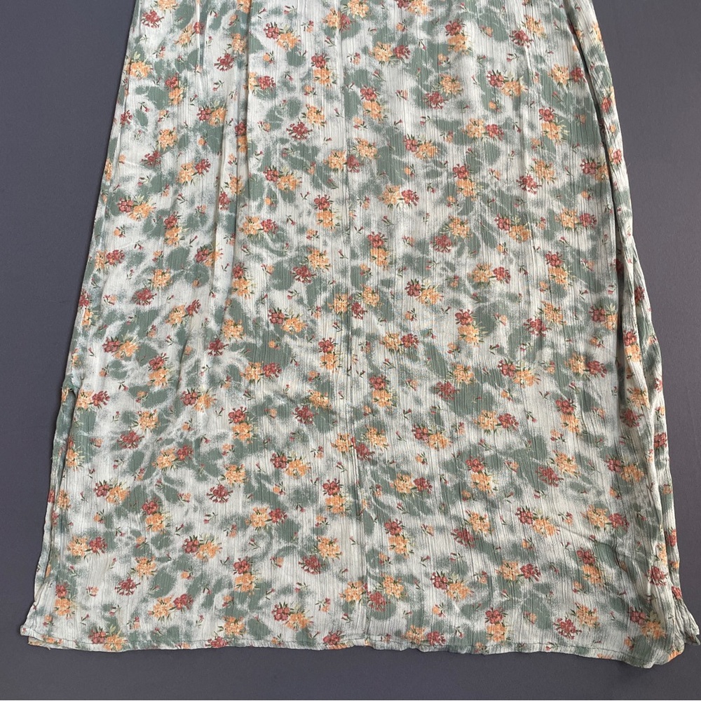 Rabbit Rabbit Rabbit Floral Maxi Dress - Green and Orange - Picture 10 of 11